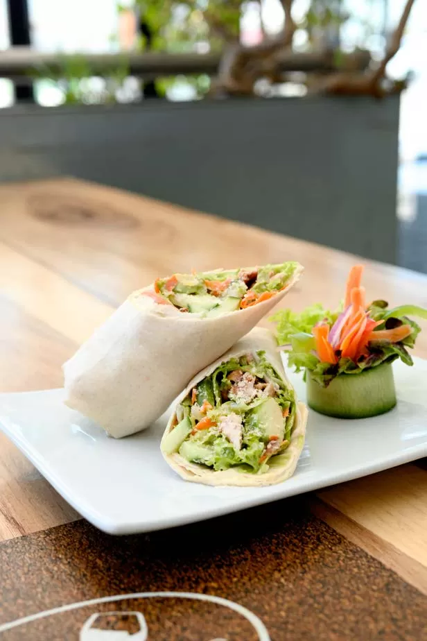 Chicken Avo Caesar Wrap