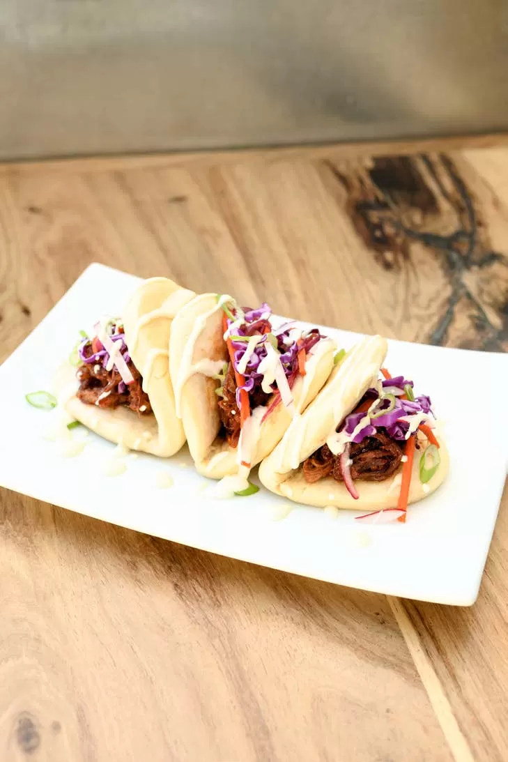Asian Pulled Pork Bao Buns
