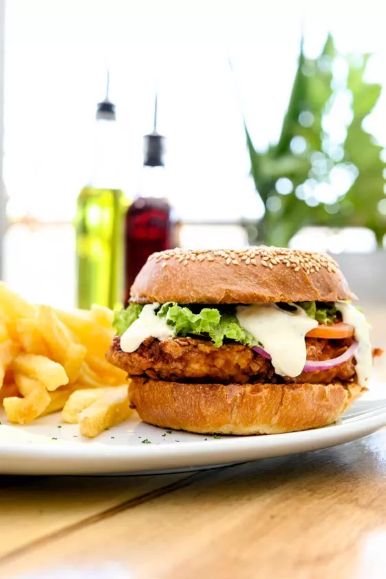 Southern Fried Chicken Burger